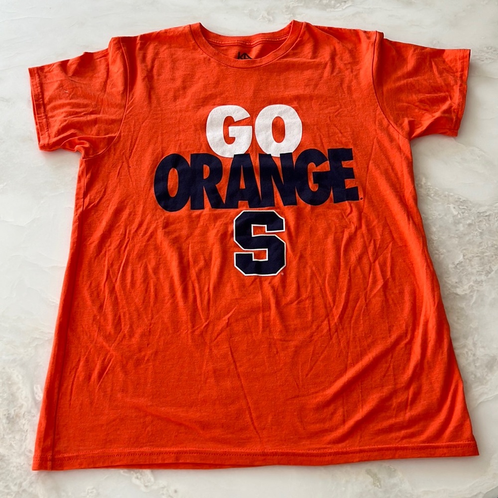 Syracuse University SU Go Orange T-shirt Adult medium